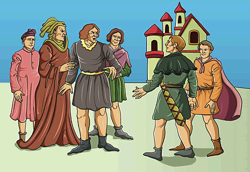 The Normans had nothing but scorn for local customs and the English language.