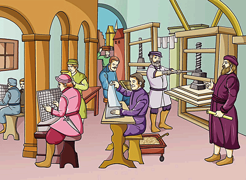 William Caxton was the first to use Gutenberg's invention in England, 1476, as the expanded printer of books.