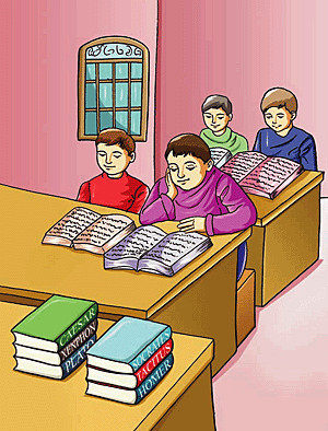 Books became more readily available to school children from 1500 which expanded educational opportunities.
