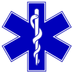 Aesculapius symbol for medical field.