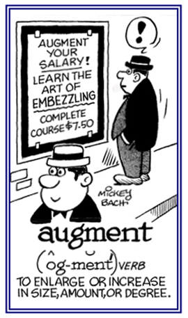 To enlarge in size, amount, or degree.