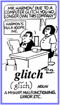 Word of the Day: Glitch