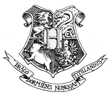 Coat of arm at Hogwart.