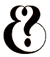 A symbol composed of a combination of question + ampersand.