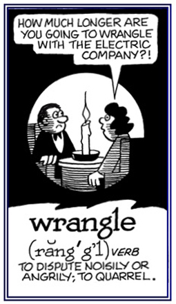 Word Information - search results for: wrangle